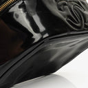 Chanel Black Patent Leather Vanity Case