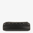 Chanel Black Quilted Leather CC Front Pocket Tote Bag