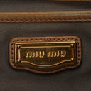 Miu Miu Vitello Satchel Bag