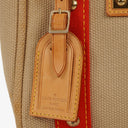 Louis Vuitton Antiguas Cabas PM Beige/Red Toile Canvas Bag