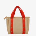 Louis Vuitton Antiguas Cabas PM Beige/Red Toile Canvas Bag