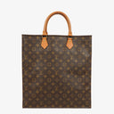Louis Vuitton Sac Plat Monogram Canvas Bag
