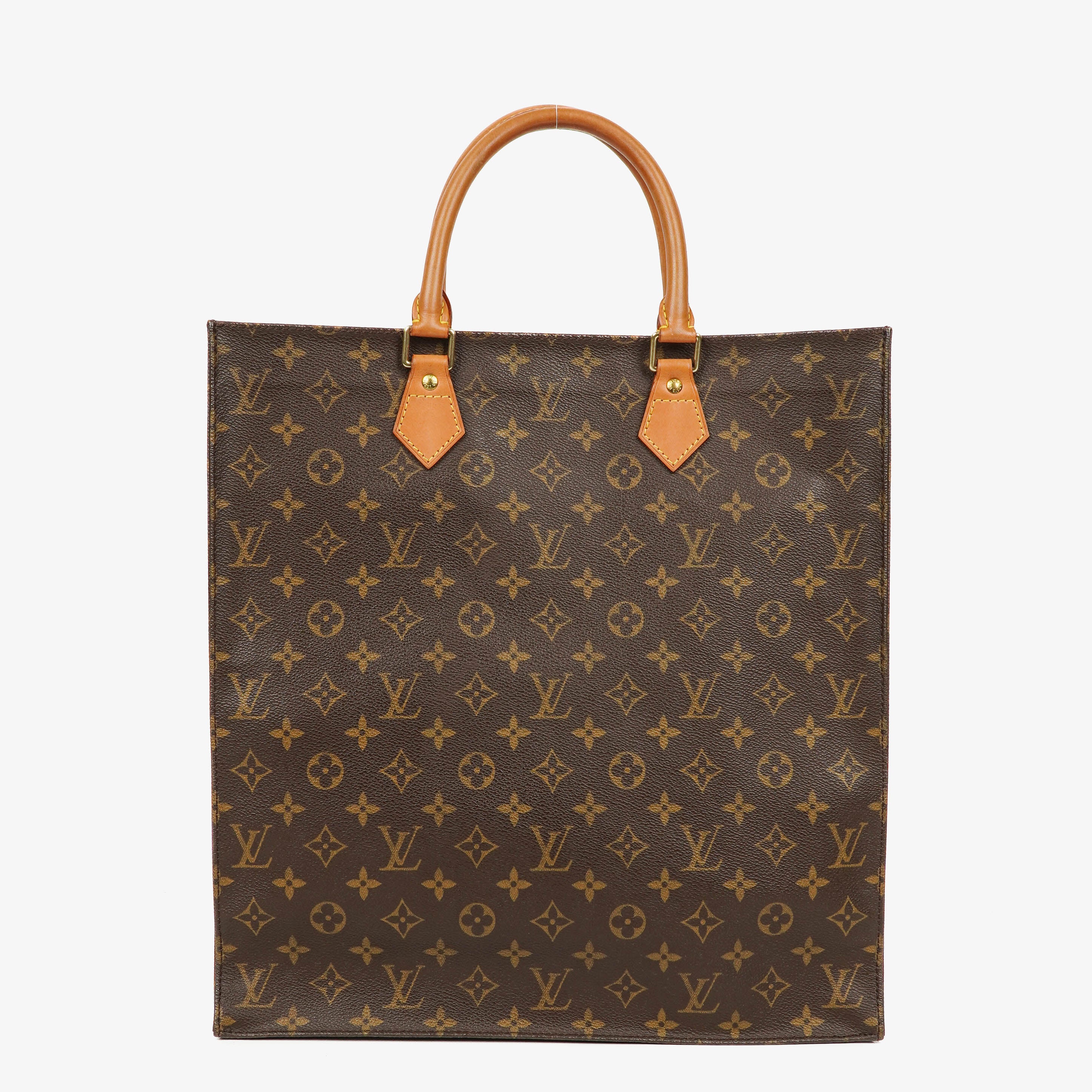 Louis Vuitton Sac Plat Monogram Canvas Bag