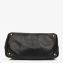 Prada Vitello Daino Black Leather Bag