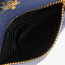 Prada Blue Leather Tote Bag