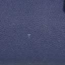 Prada Blue Leather Tote Bag