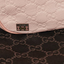 Gucci Guccissima Pink Charmy Hobo Bag