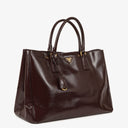 Prada Galleria Large Saffiano Patent Leather Tote Bag