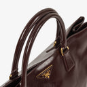 Prada Galleria Large Saffiano Patent Leather Tote Bag
