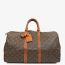 Louis Vuitton Keepall 45 Monogram Canvas Travel Bag