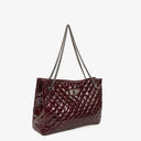 Chanel 2.55 Reissue Burgundy Patent Leather Tote Bag