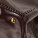 Prada Galleria Large Saffiano Patent Leather Tote Bag