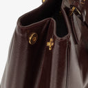 Prada Galleria Large Saffiano Patent Leather Tote Bag