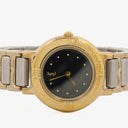 Yves Saint Laurent YSL Logo Two-Tone Stainless Steel Watch