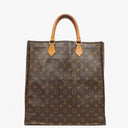 Louis Vuitton Sac Plat Monogram Canvas Bag