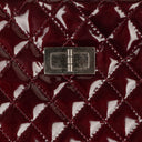 Chanel 2.55 Reissue Burgundy Patent Leather Tote Bag