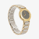 Yves Saint Laurent YSL Logo Two-Tone Stainless Steel Watch