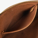 Louis Vuitton Monogram Coated Canvas Riveting Limited Edition Pochette Accessories Clutch Bag
