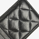 Chanel Black Quilted Leather Coin Purse