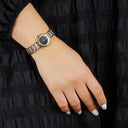 Yves Saint Laurent YSL Logo Two-Tone Stainless Steel Watch