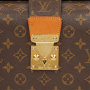 Louis Vuitton Monogram Canvas Serviette Fermoir Briefcase Bag