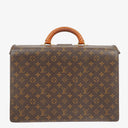 Louis Vuitton Monogram Canvas Serviette Fermoir Briefcase Bag