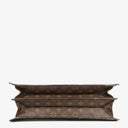 Louis Vuitton Monogram Canvas Serviette Fermoir Briefcase Bag