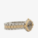 Yves Saint Laurent YSL Logo Two-Tone Stainless Steel Watch