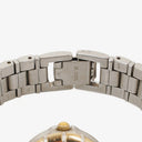 Yves Saint Laurent YSL Logo Two-Tone Stainless Steel Watch