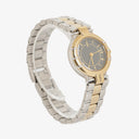 Yves Saint Laurent YSL Logo Two-Tone Stainless Steel Watch