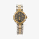 Yves Saint Laurent YSL Logo Two-Tone Stainless Steel Watch