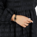 Yves Saint Laurent YSL Logo Two-Tone Stainless Steel Watch