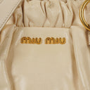 Miu Miu Vitello Lux Talco Satchel Bag