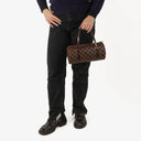 Louis Vuitton Papillon 25 Damier Ebene Canvas Handbag