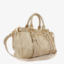Miu Miu Vitello Lux Talco Satchel Bag