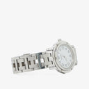 Hermes Clipper Quartz Watch Stainless Steel