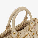 Miu Miu Vitello Lux Talco Satchel Bag