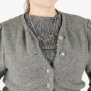 Christian Dior Dior Letters Metal Necklace