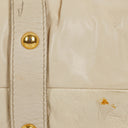 Miu Miu Vitello Lux Talco Satchel Bag