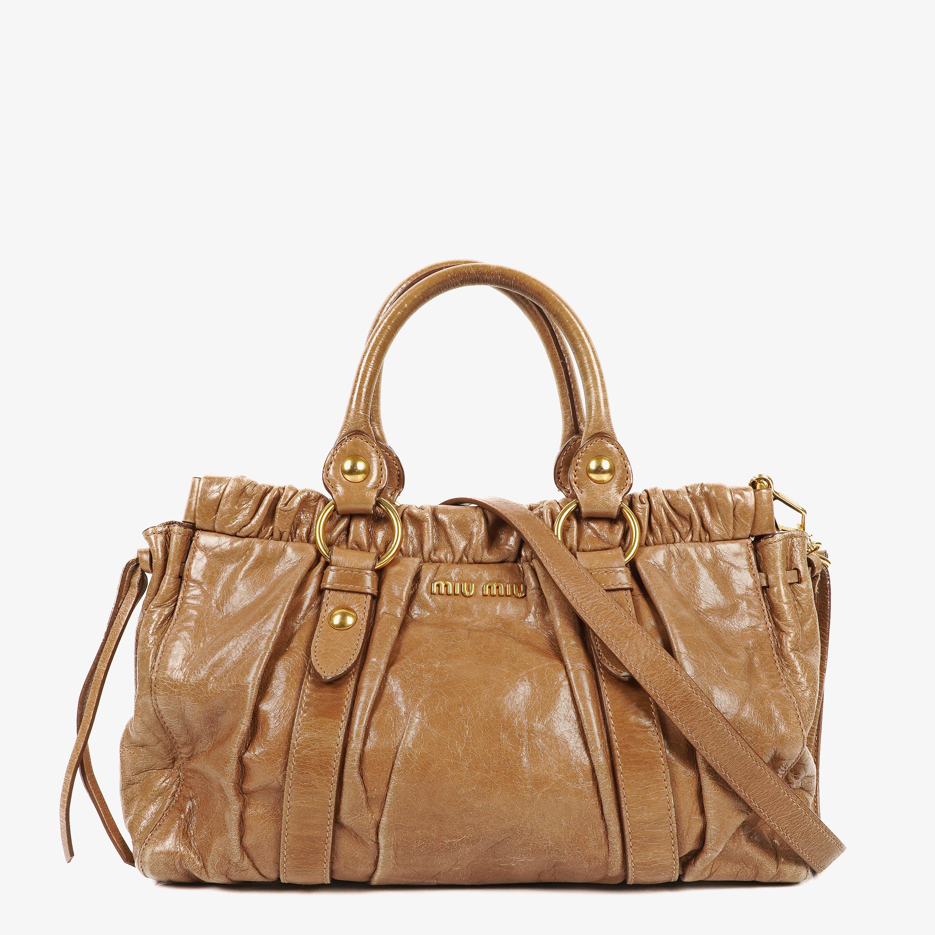 Miu Miu Vitello Satchel Bag