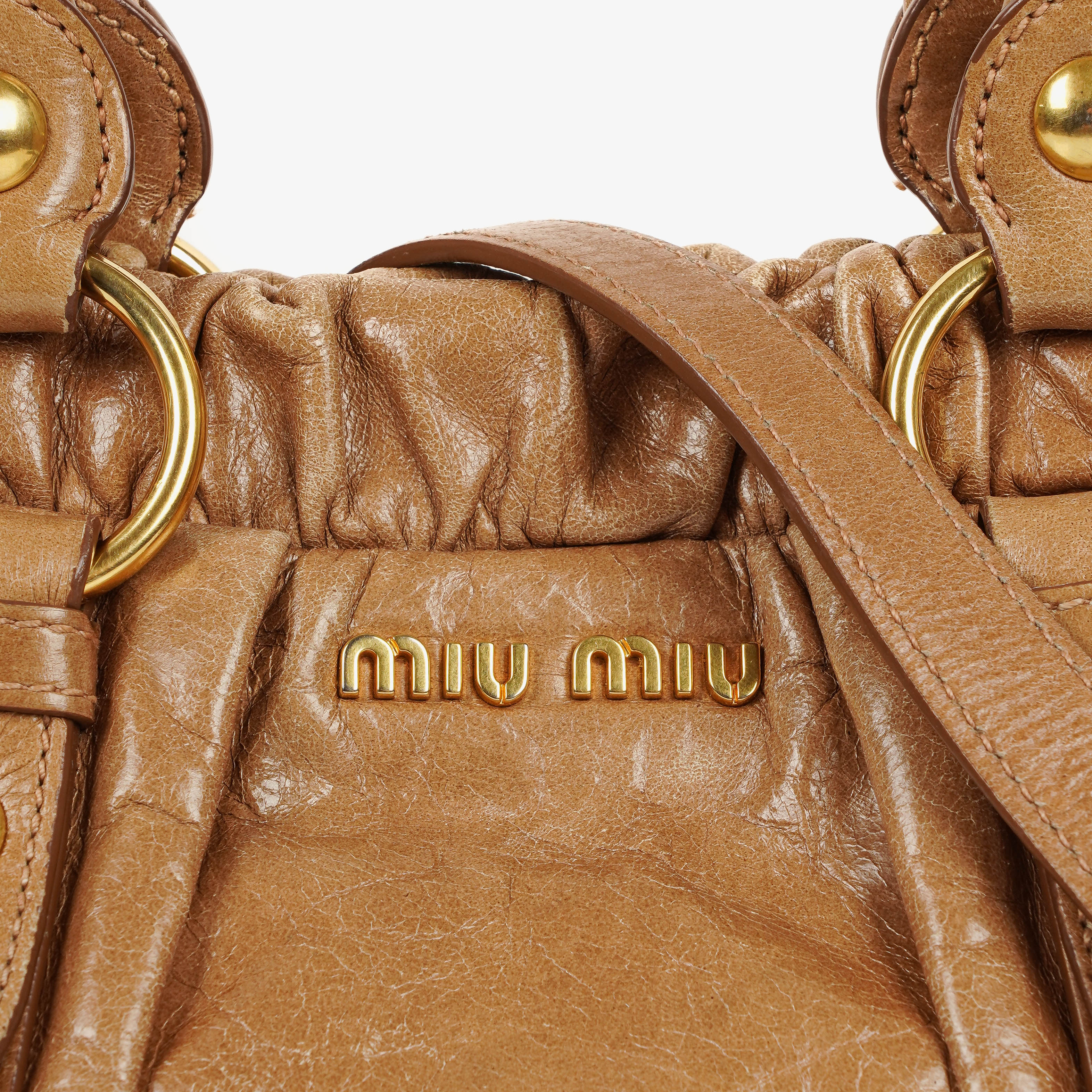 Miu Miu Vitello Satchel Bag