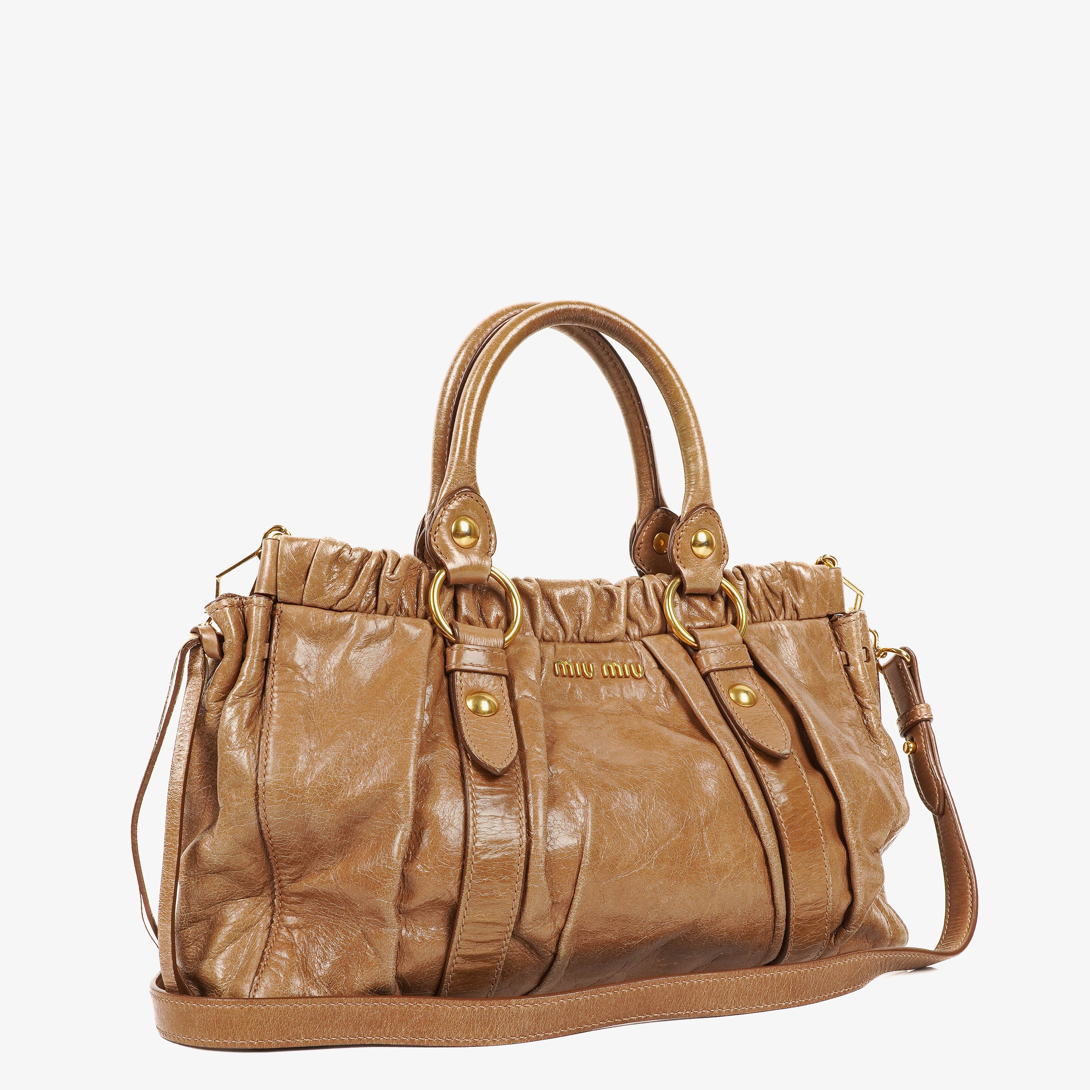 Miu Miu Vitello Satchel Bag
