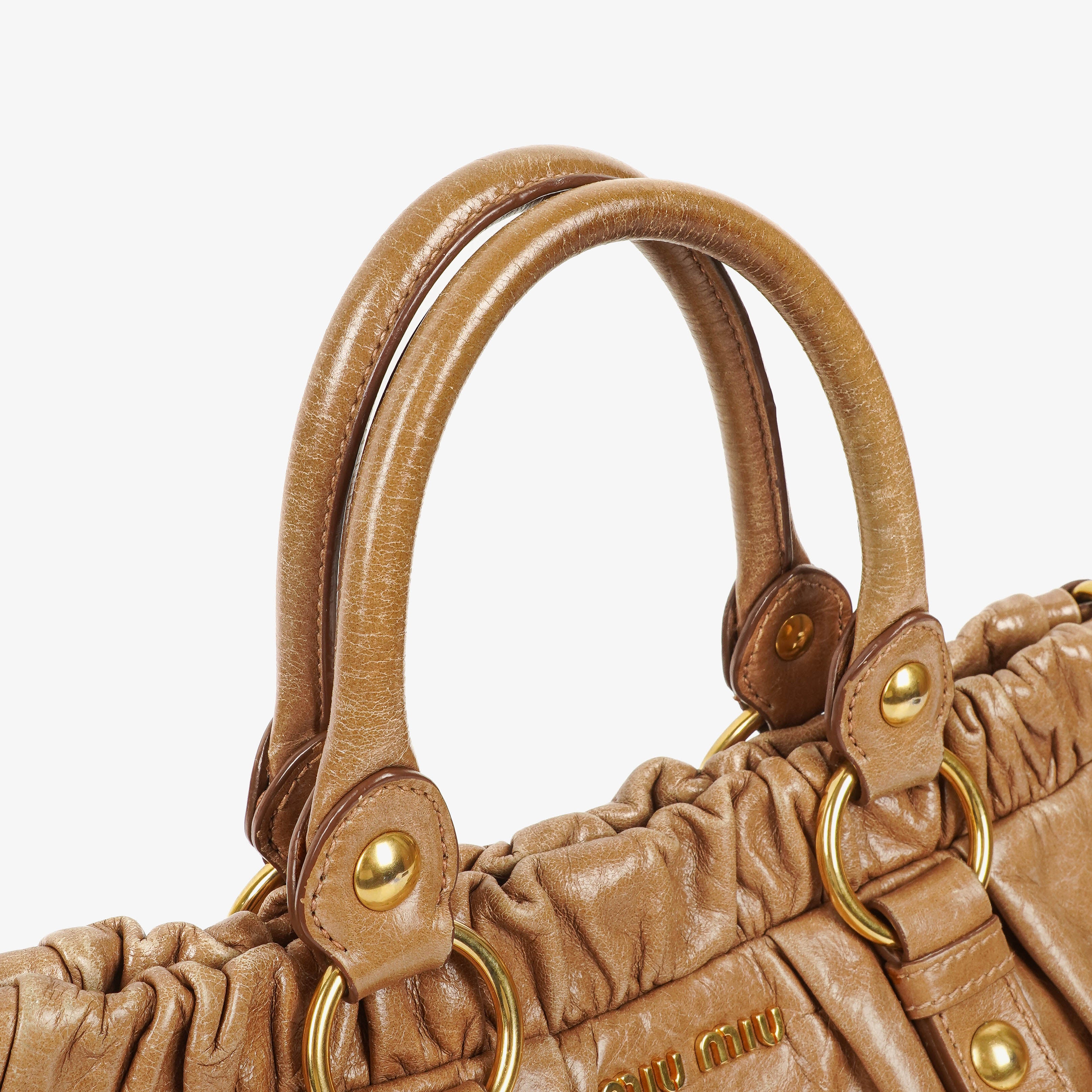 Miu Miu Vitello Satchel Bag