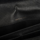 Chanel Large Boy Gusset Black Leather Quilted Flap Wallet