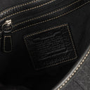 Coach Soho Black Leather Tote Bag