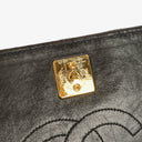 Chanel Classic Full Flap Bag Black Quilted Lambskin 24K Gold-Plated Hardware