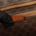 Celine Macadam Triomphe Brown Shoulder Bag