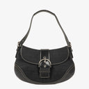 Coach Soho Black Leather Tote Bag