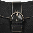 Coach Soho Black Leather Tote Bag