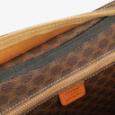 Celine Macadam Triomphe Brown Shoulder Bag